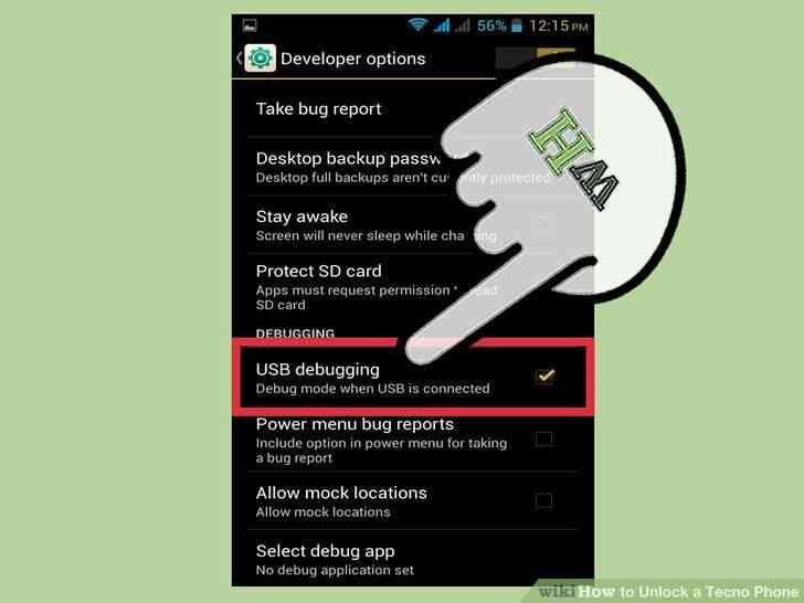 Image intitulée Déverrouiller un Téléphone Tecno à l